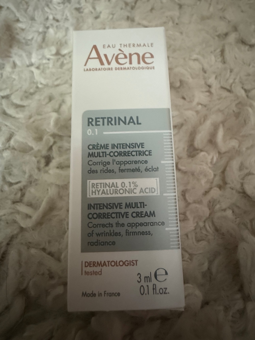 ❤️ 3/$25 Avene RETRINAL RETINAL HYALURONIC ACID INTENSIVE MULTI CORRECTIVE CREAM